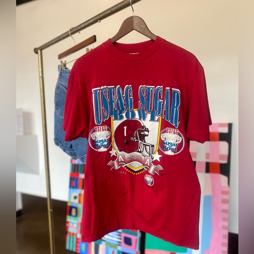 1993 Alabama Crimson Tide Sugarbowl vintage tshirt